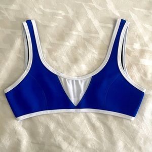 Hoaka Swimwear “Coco Royal” Neoprene Bikini Top